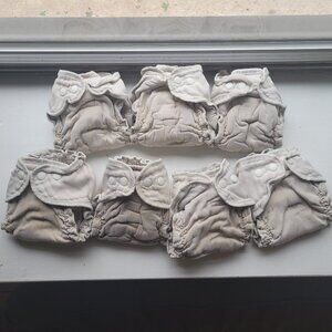 7 Esembly Size 1 Cloth Diapers